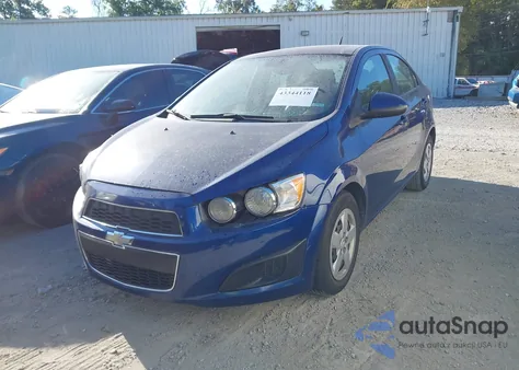 2013 Chevrolet Sonic Ls Auto из США, поврежденный, VIN 1G1JA5SH7D4157257